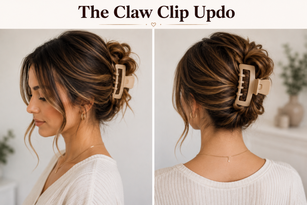 The Claw Clip Updo